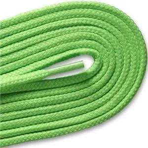 Round Athletic Laces - Neon Lime (2 Pair Pack) Shoelaces