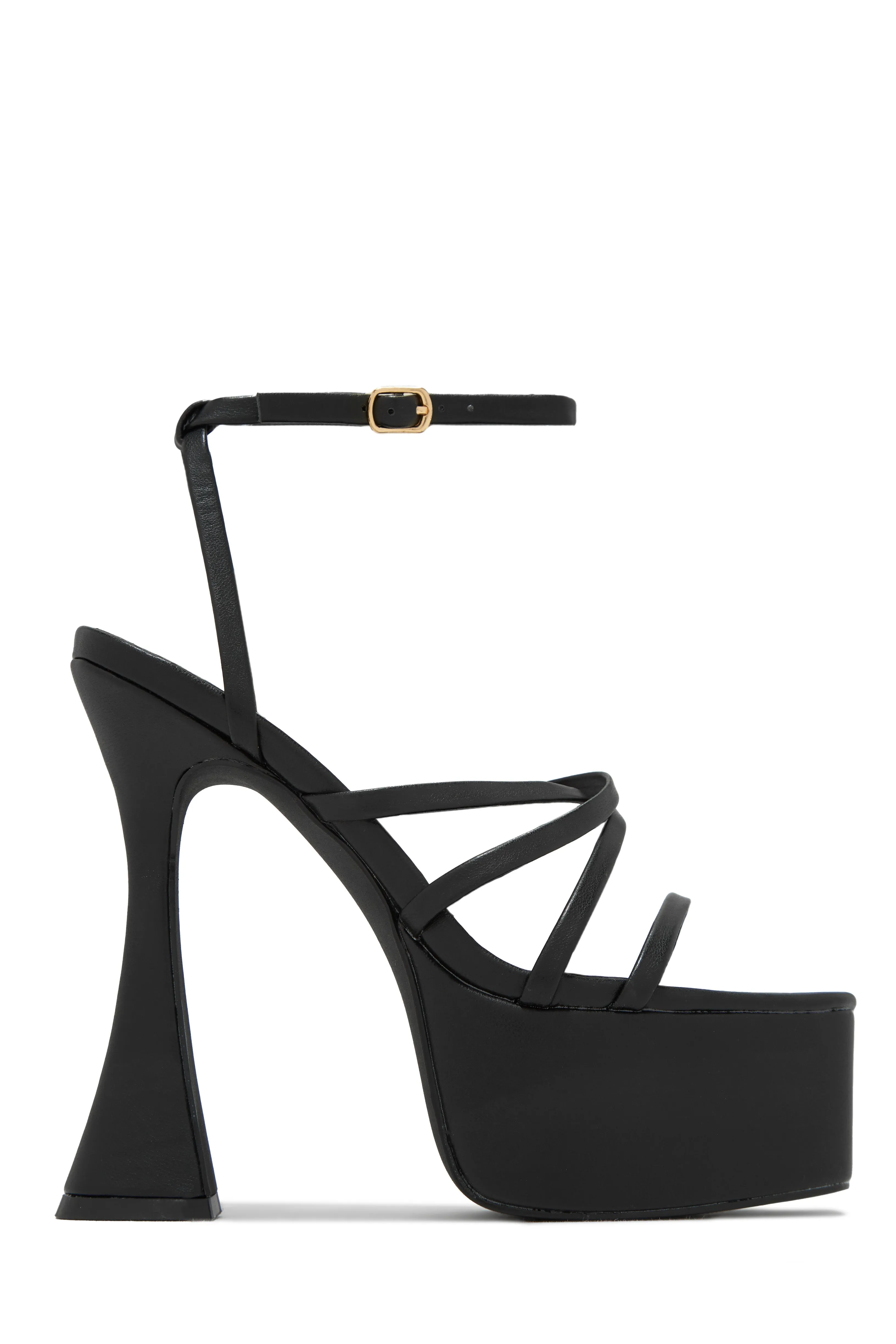 Rozalia Platform High Heels - Black