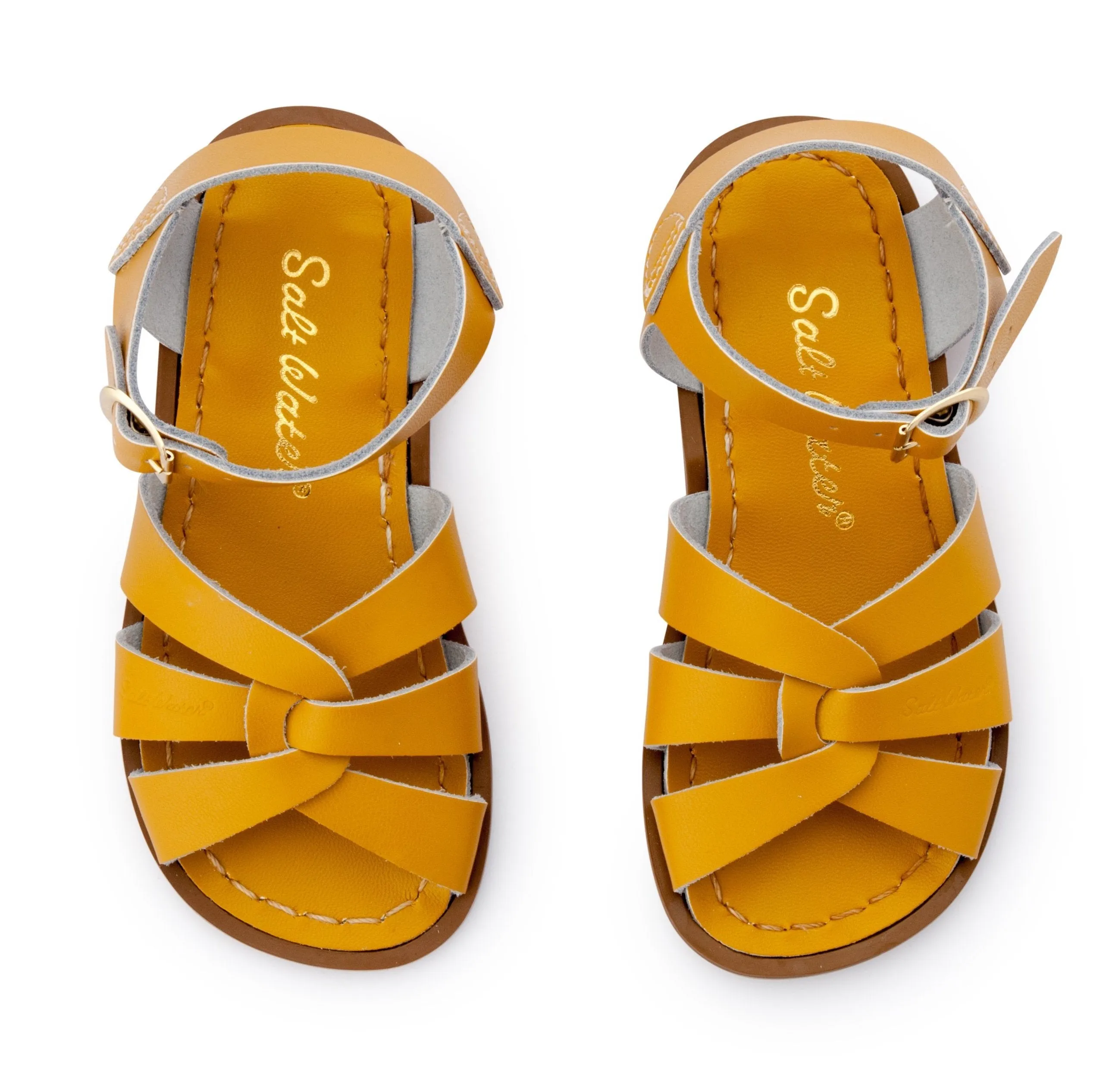 Salt Water Sandals - Childrens -Mustard