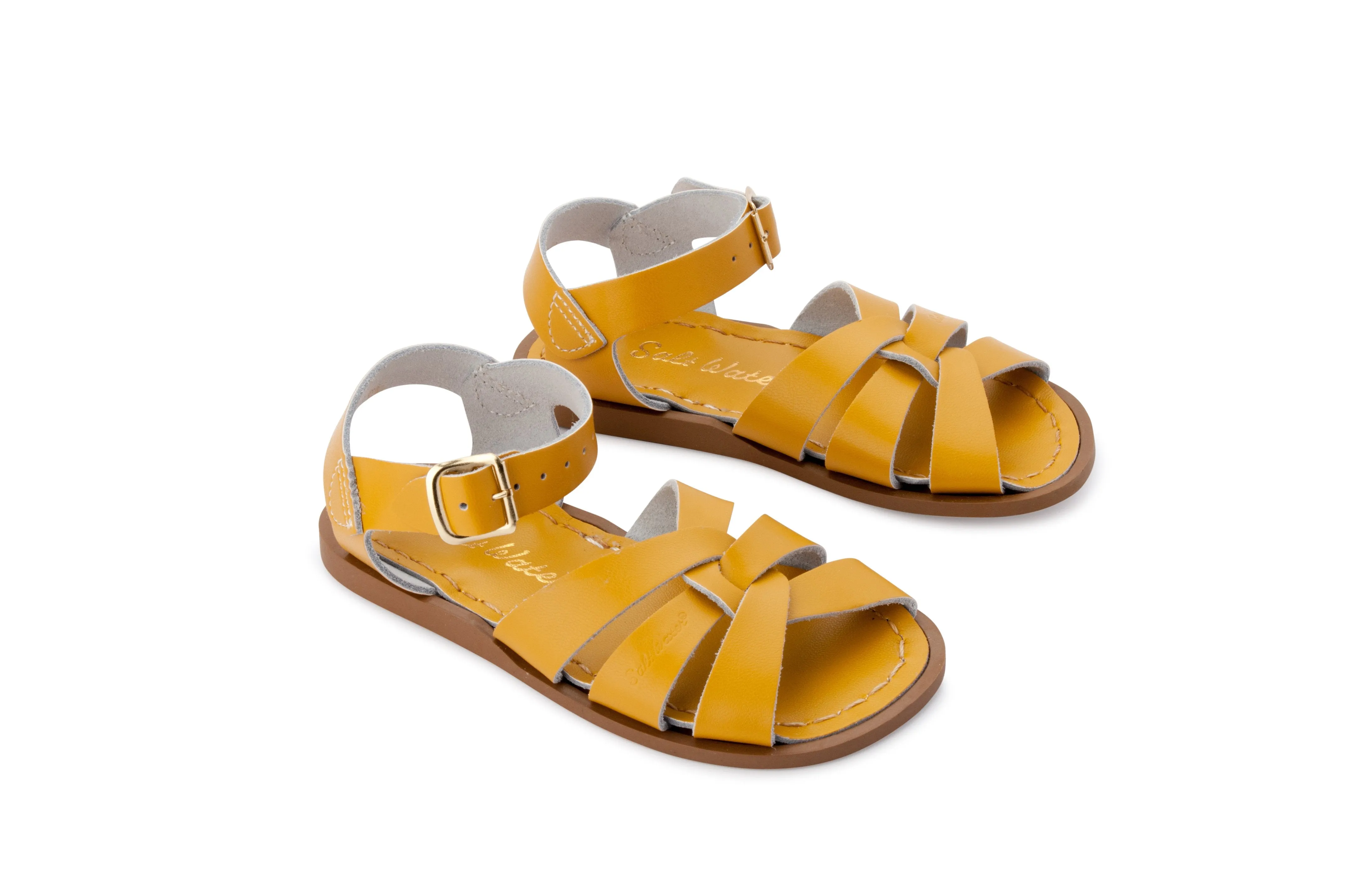 Salt Water Sandals - Childrens -Mustard