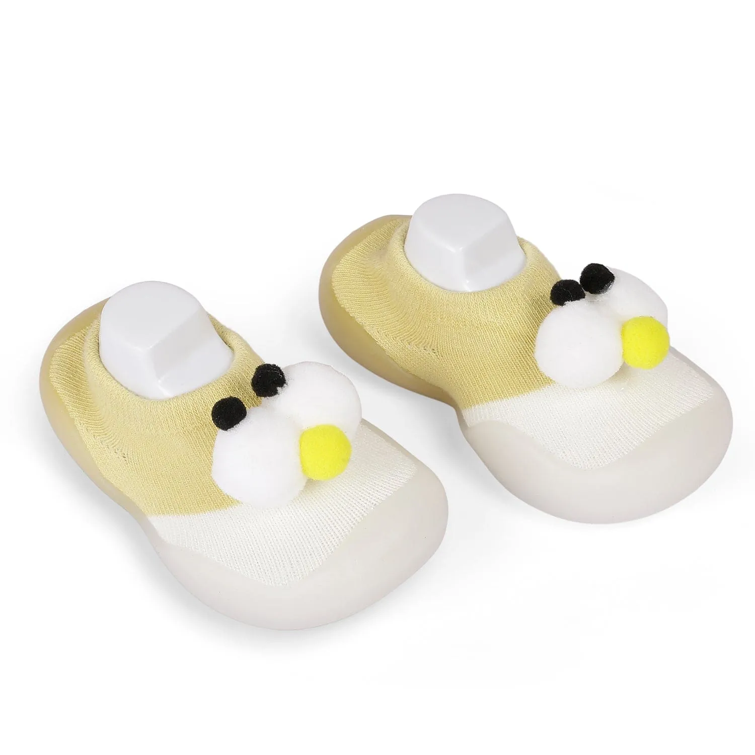 Slip-On Shoes 3D Eyes Yellow