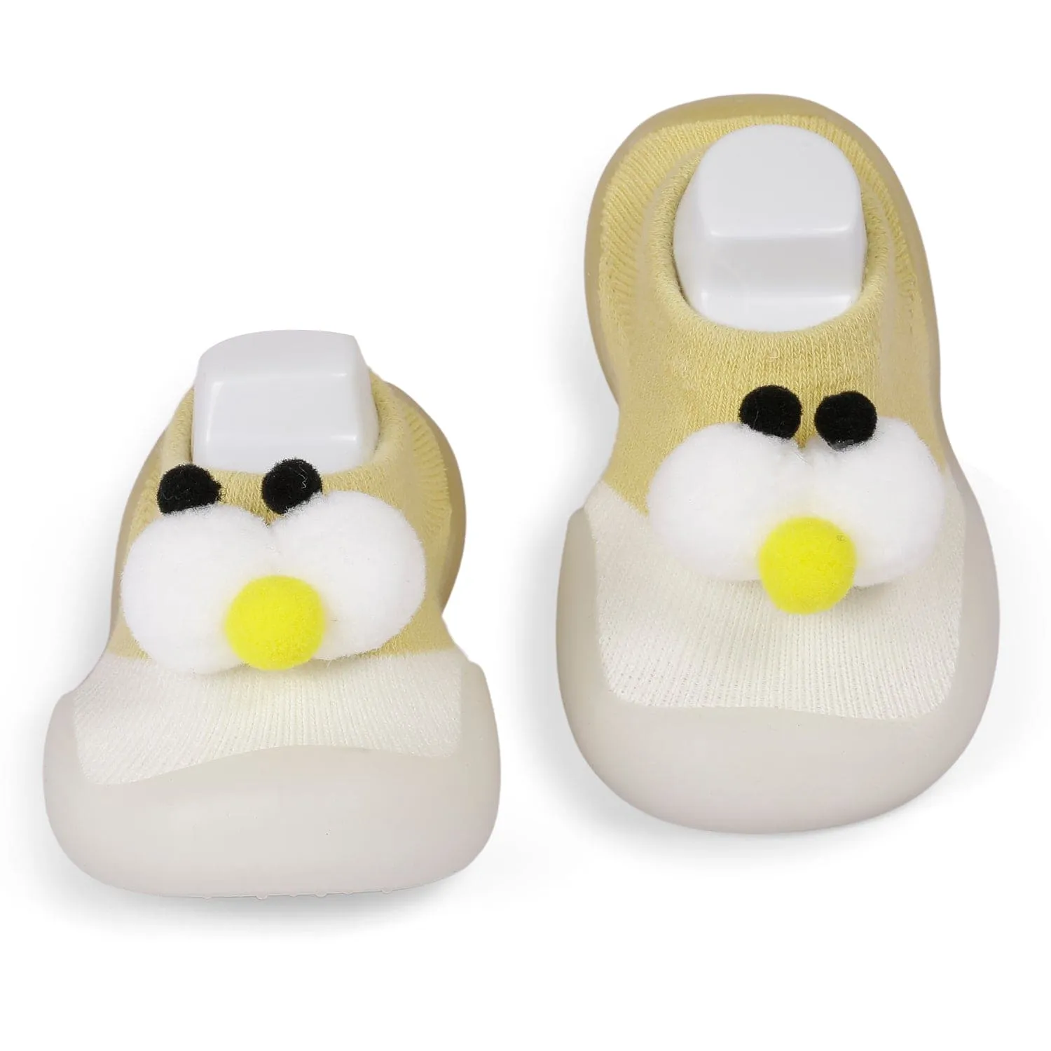 Slip-On Shoes 3D Eyes Yellow