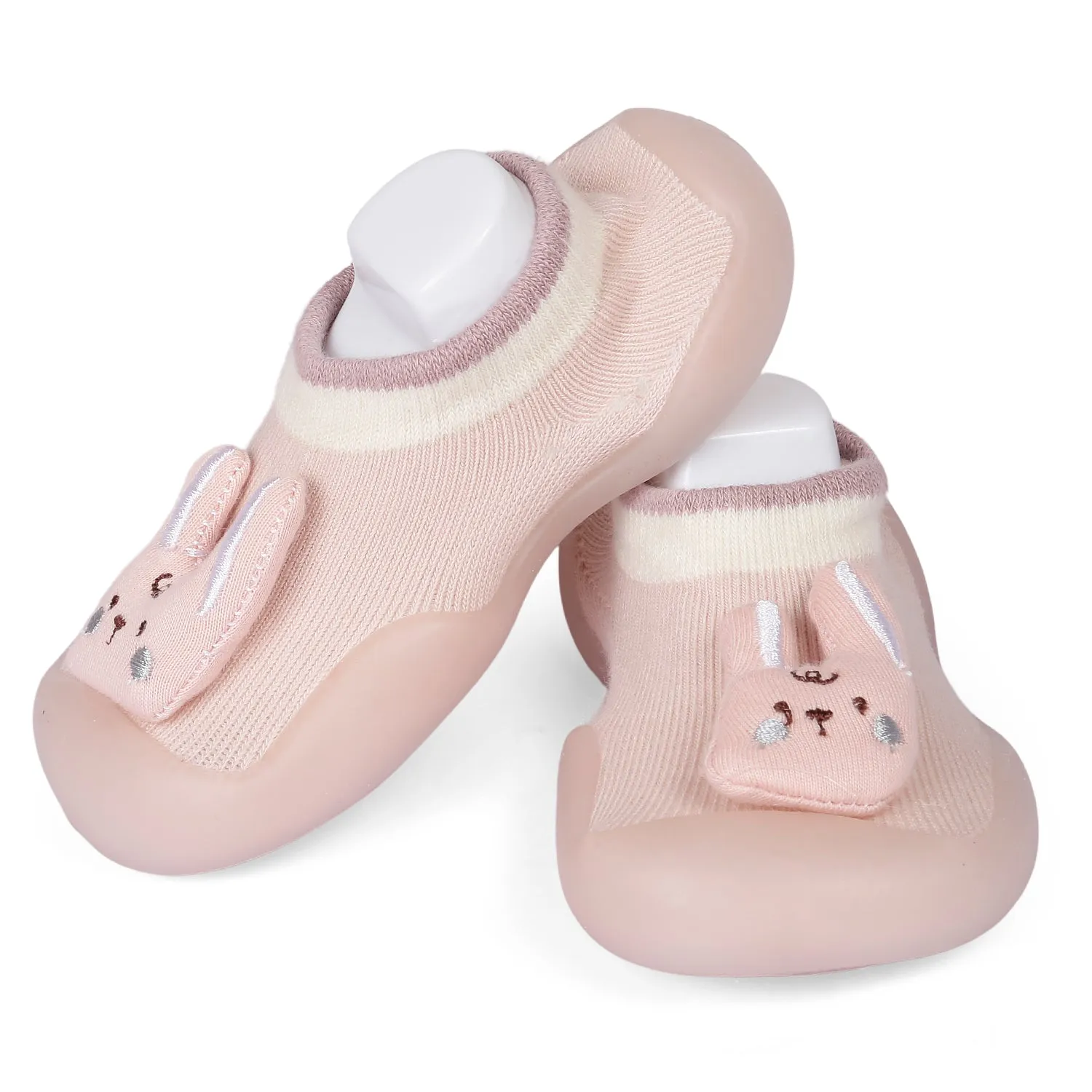 Slip-On Shoes Bunny Peach