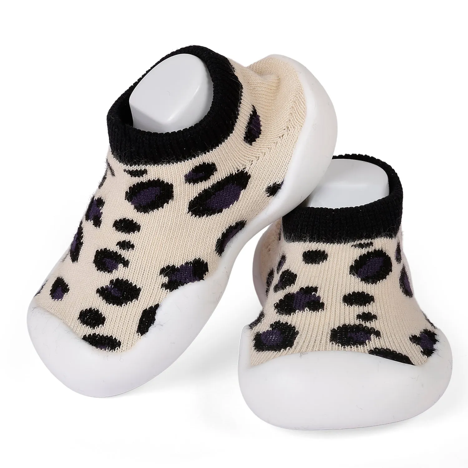 Slip-On Shoes Leopard Beige