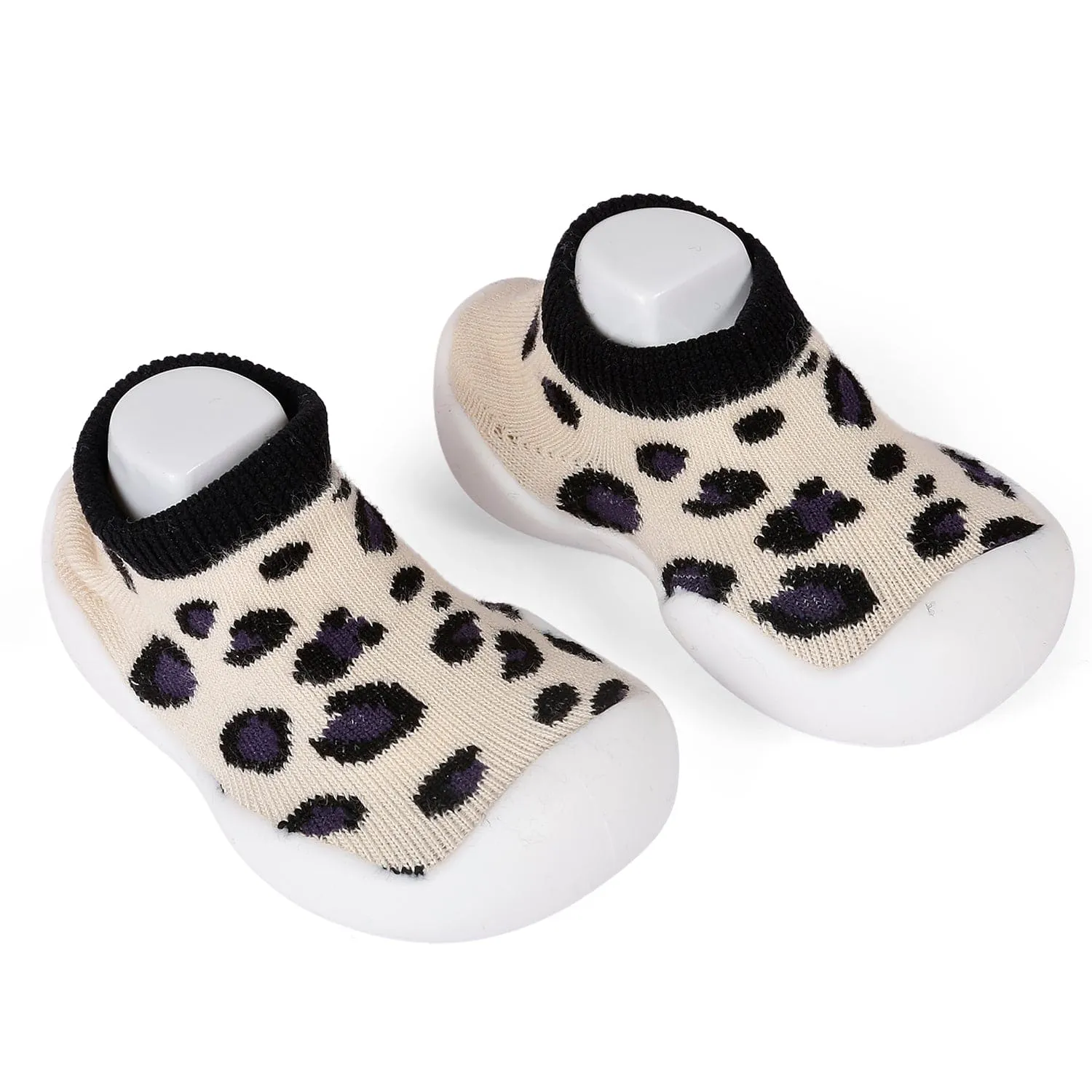 Slip-On Shoes Leopard Beige