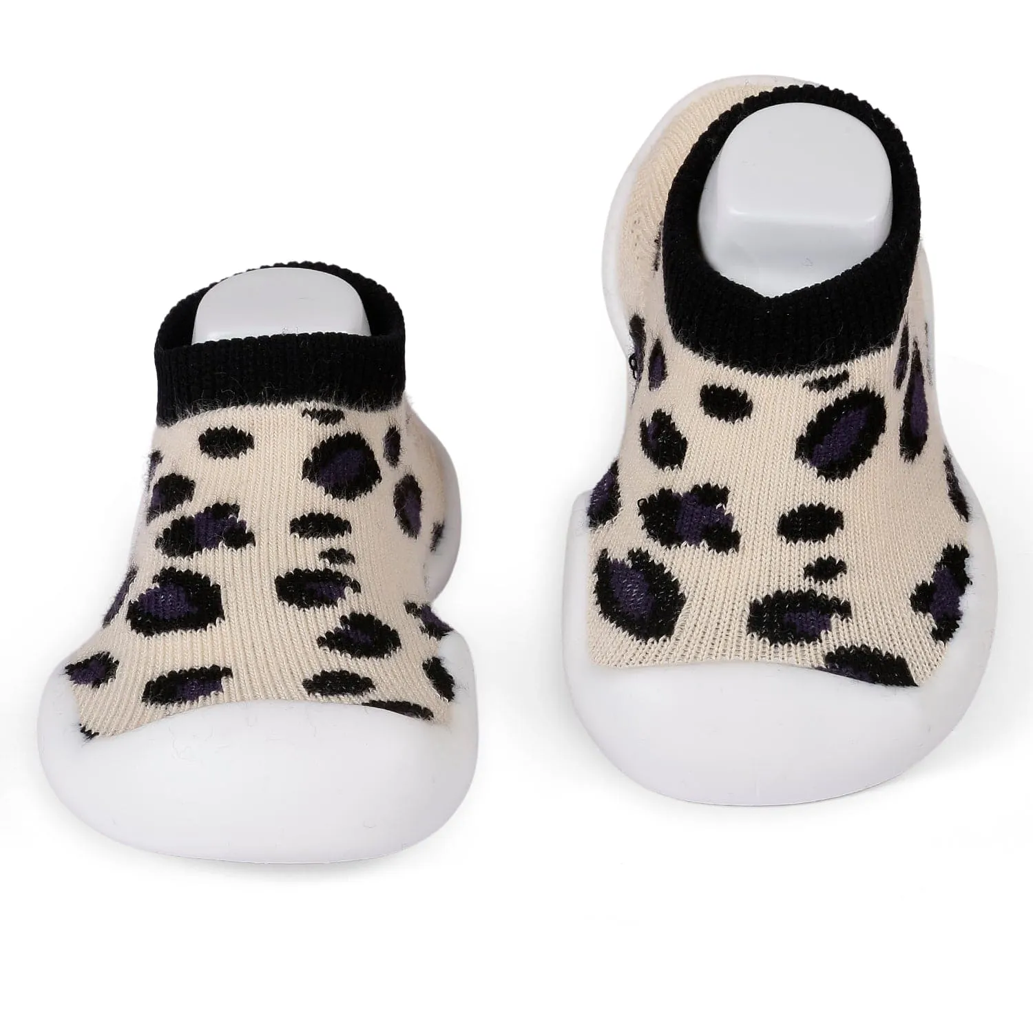 Slip-On Shoes Leopard Beige