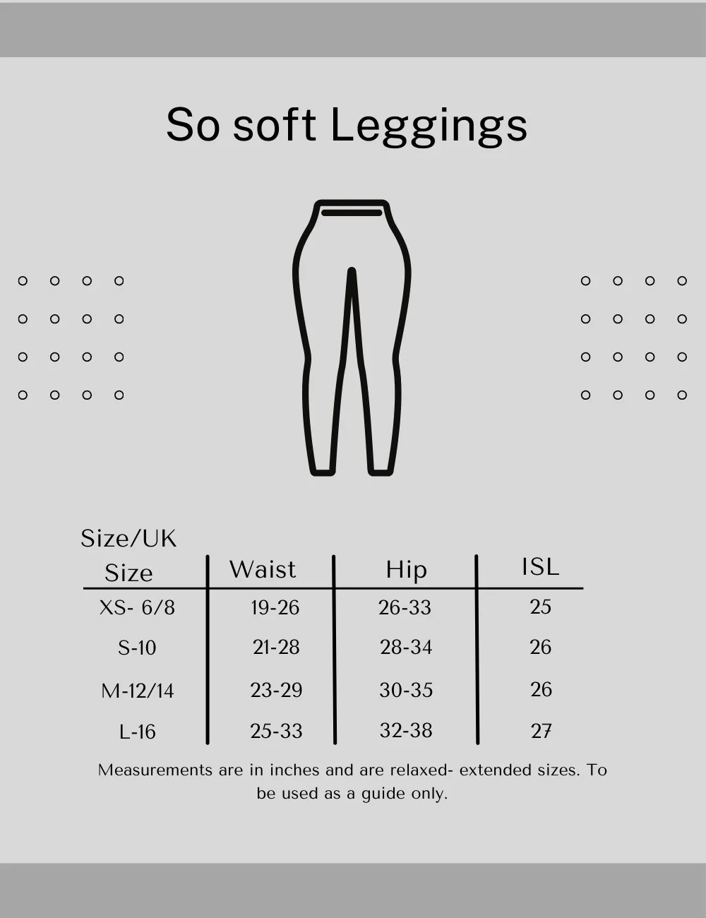 So soft leggings- Latte