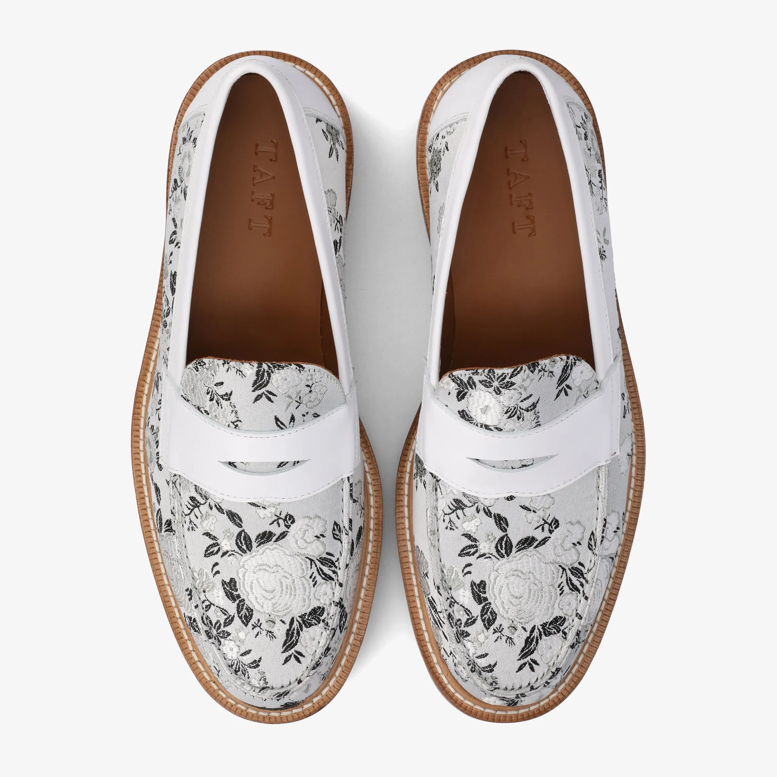 The Fitz Loafer in Eden Blanc