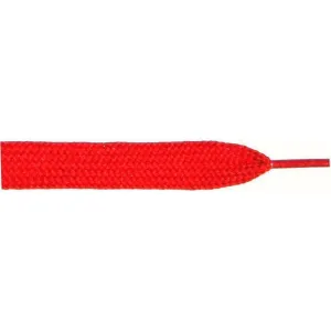 Thick Flat 3/4" - Red (12 Pair Pack) Shoelaces