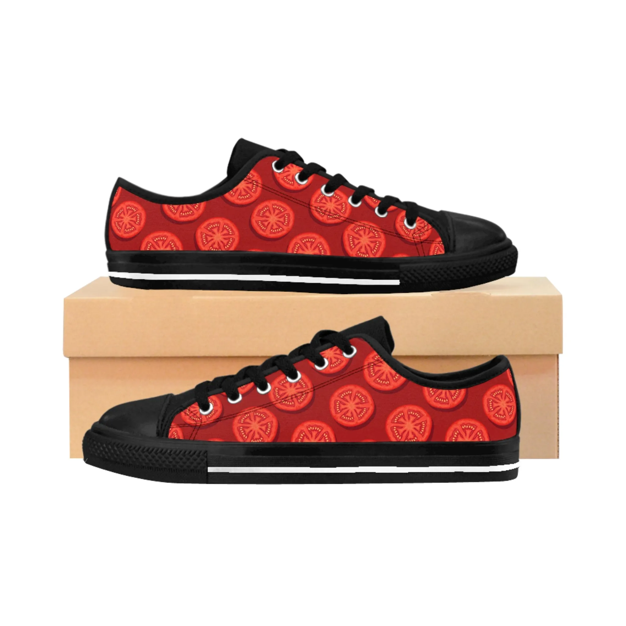 Tomato Slices Women's Sneakers