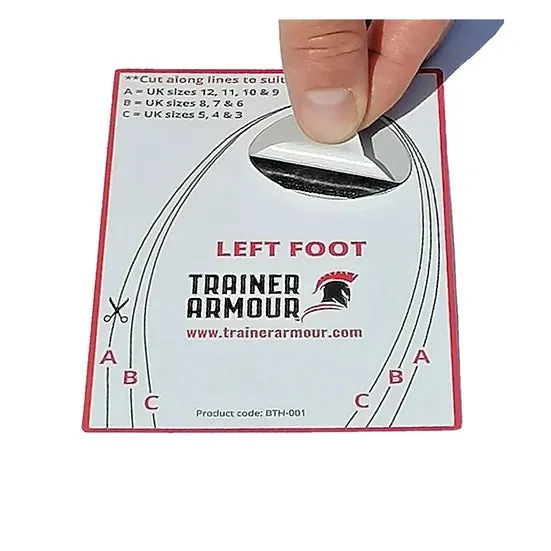 Trainer Armour Big Toe Hole Preventer patches