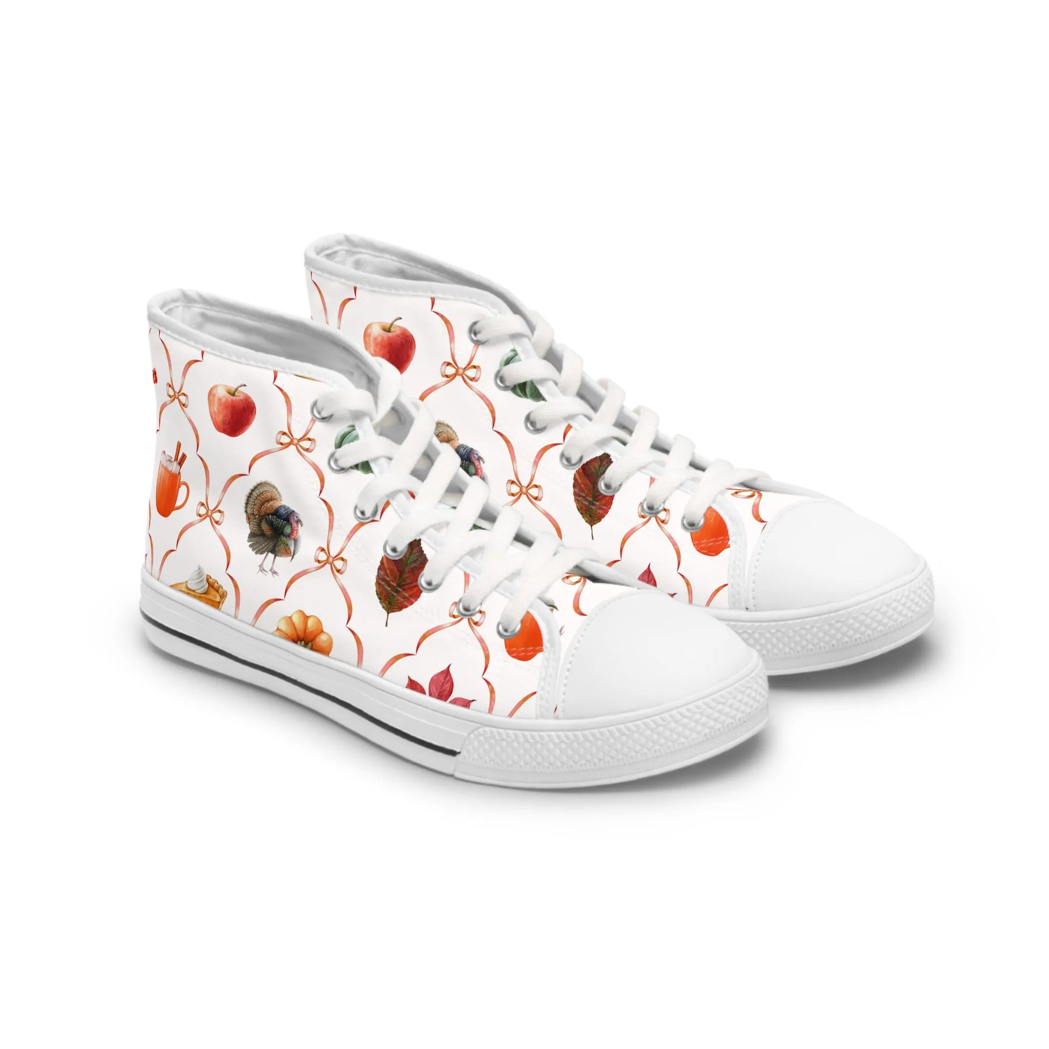 Turkey Women's High Top Sneakers