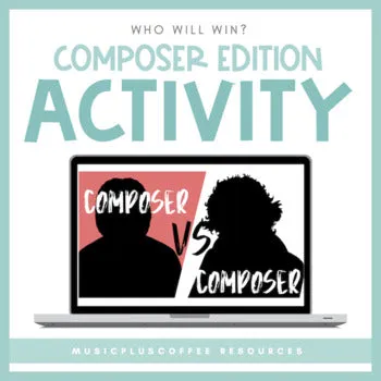 Who Will Win? Composer Edition for Google Slides™ | Distance Learning