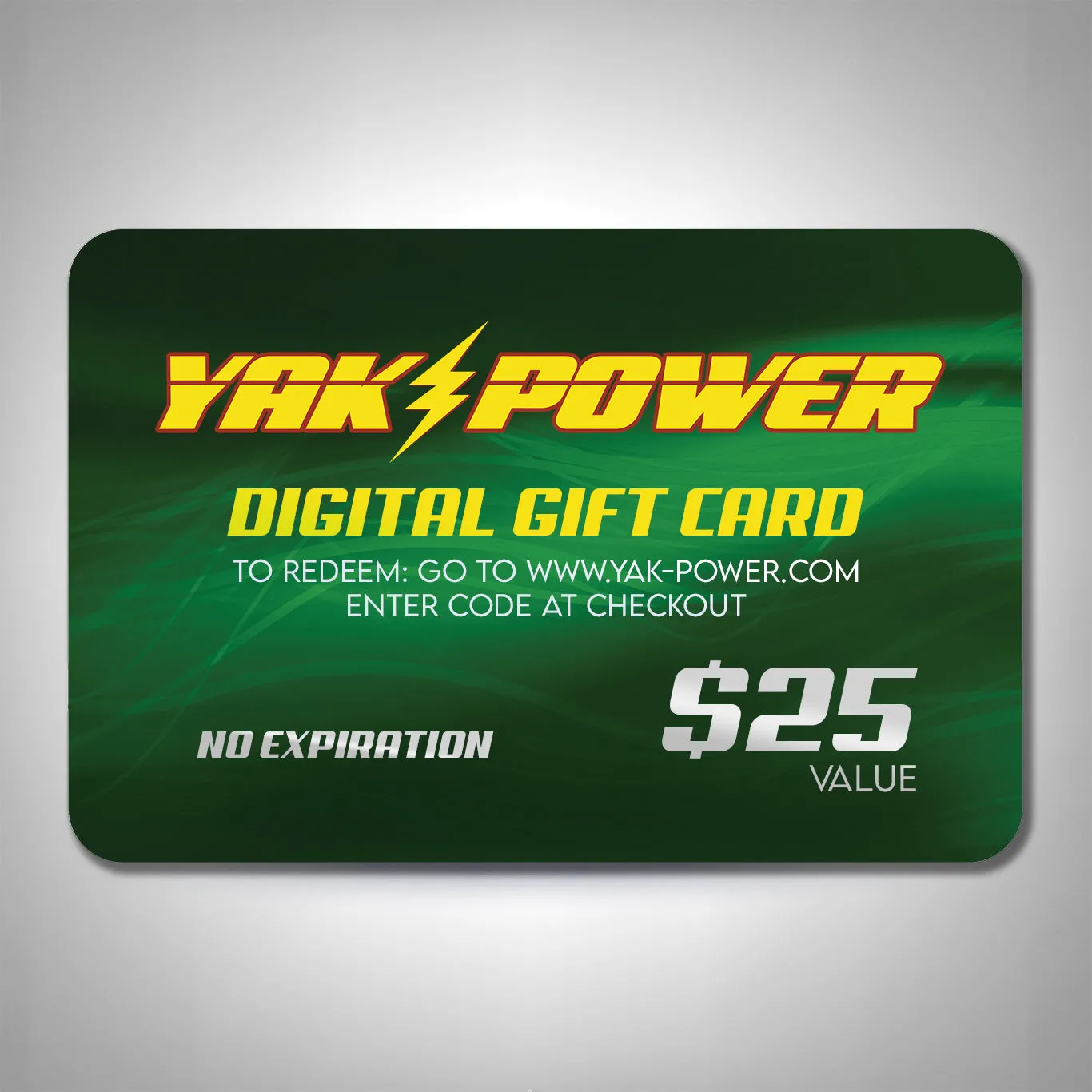 Yak Power Digital Gift Cards